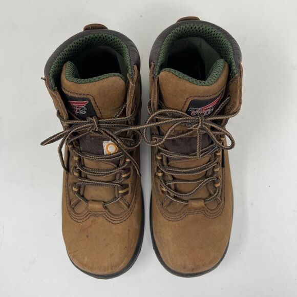 Red Wing Women's King Toe Safety Ankle Outdoor Boots Brown Waterproof US 6.5 - Picture 2 of 9
